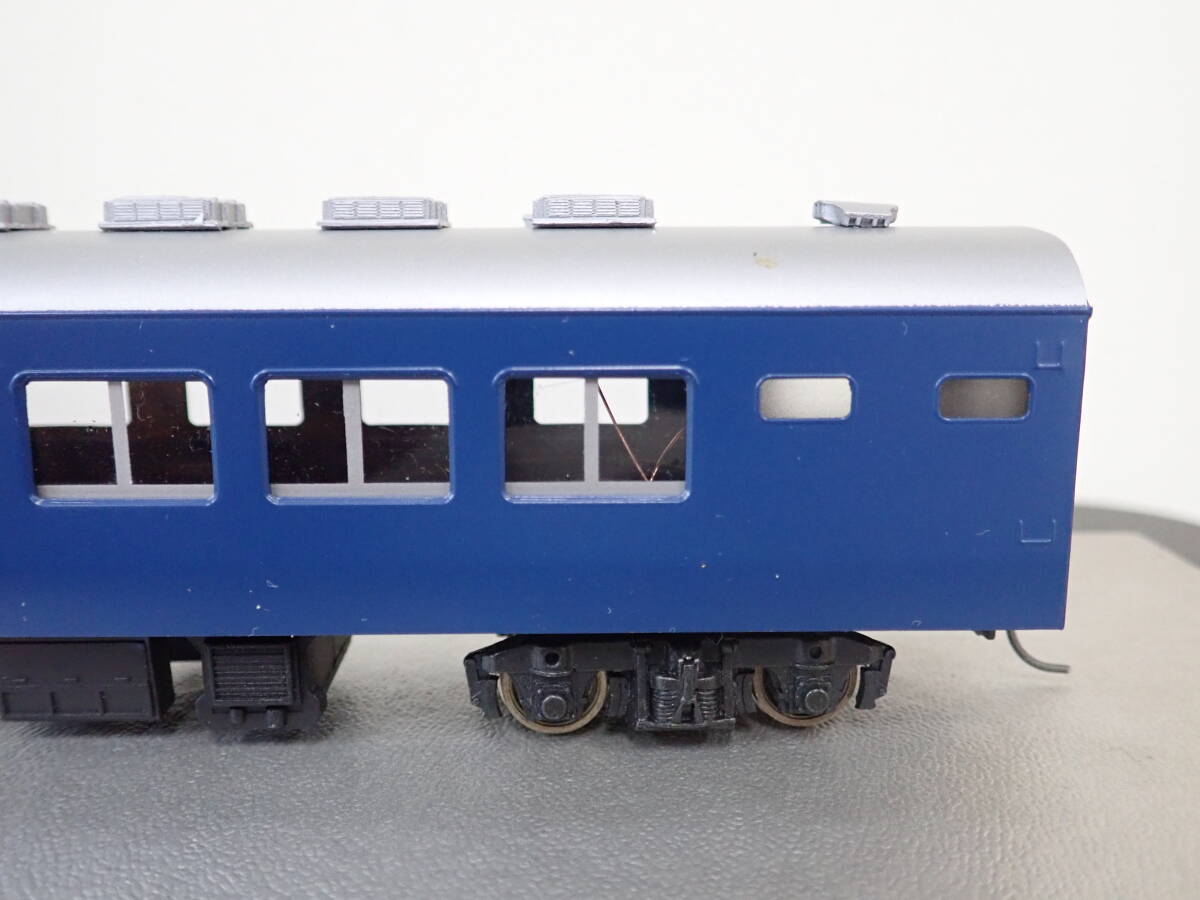  Tenshodo National Railways light weight passenger car series o is ne12 No.468 railroad model operation not yet verification present condition goods super-discount 1 jpy start 