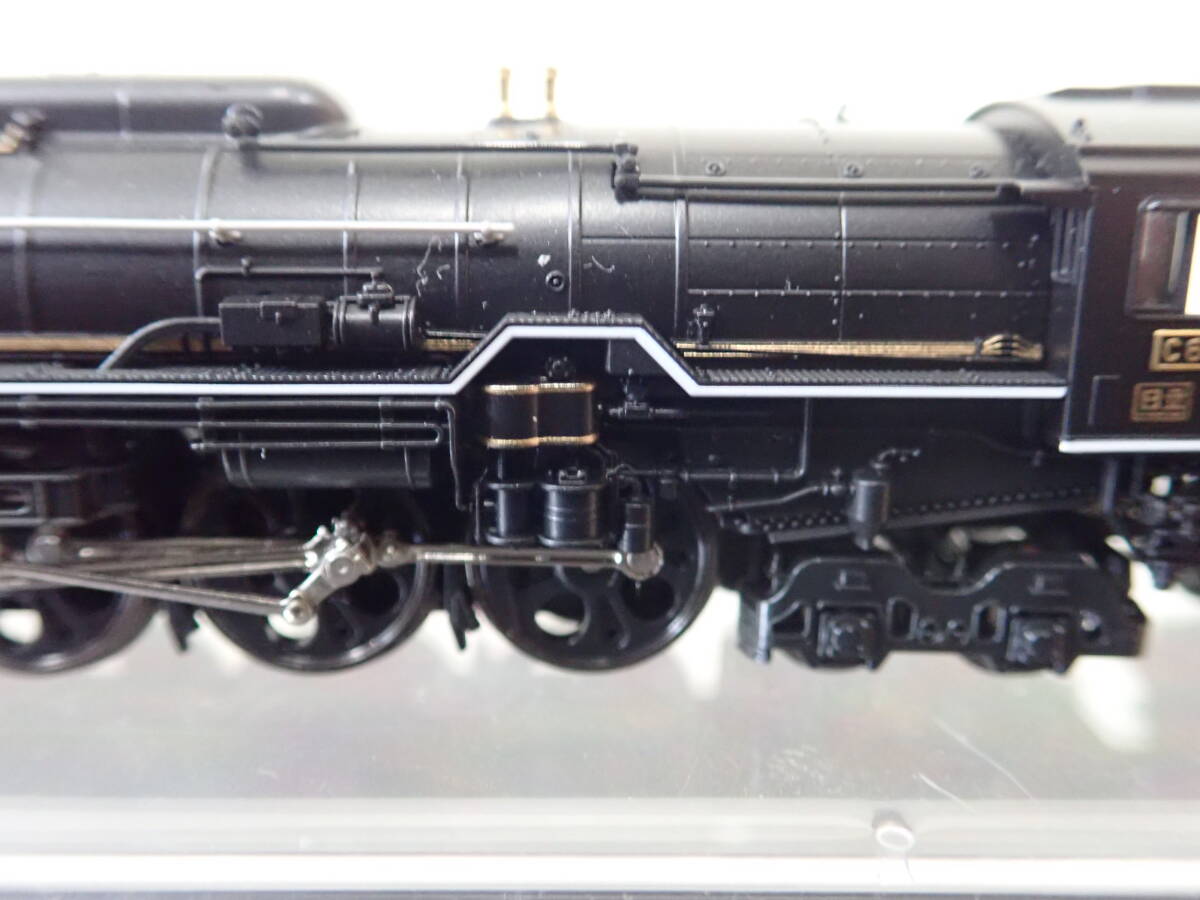 KATO 2017-8 C62 2 Tokai road shape steam locomotiv N gauge railroad model operation not yet verification present condition goods super-discount 1 jpy start 