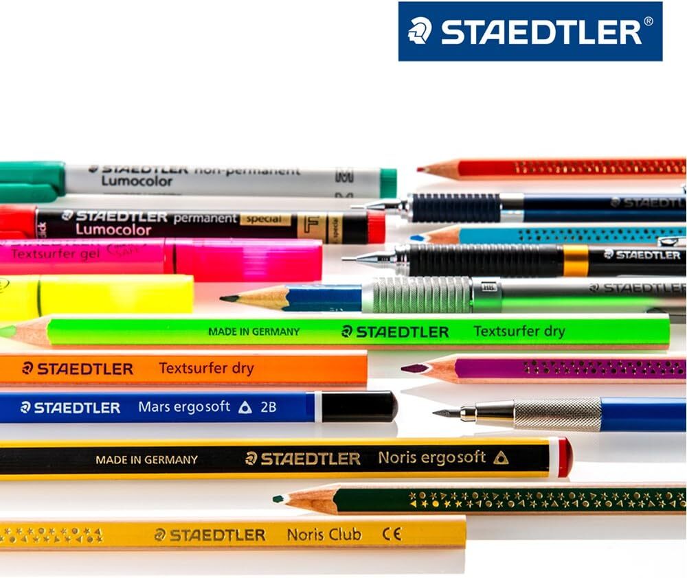 ステッドラー(STAEDTLER) 色鉛筆 24色 水彩色鉛筆 ノリスクラブ 144 10NC24P_画像9