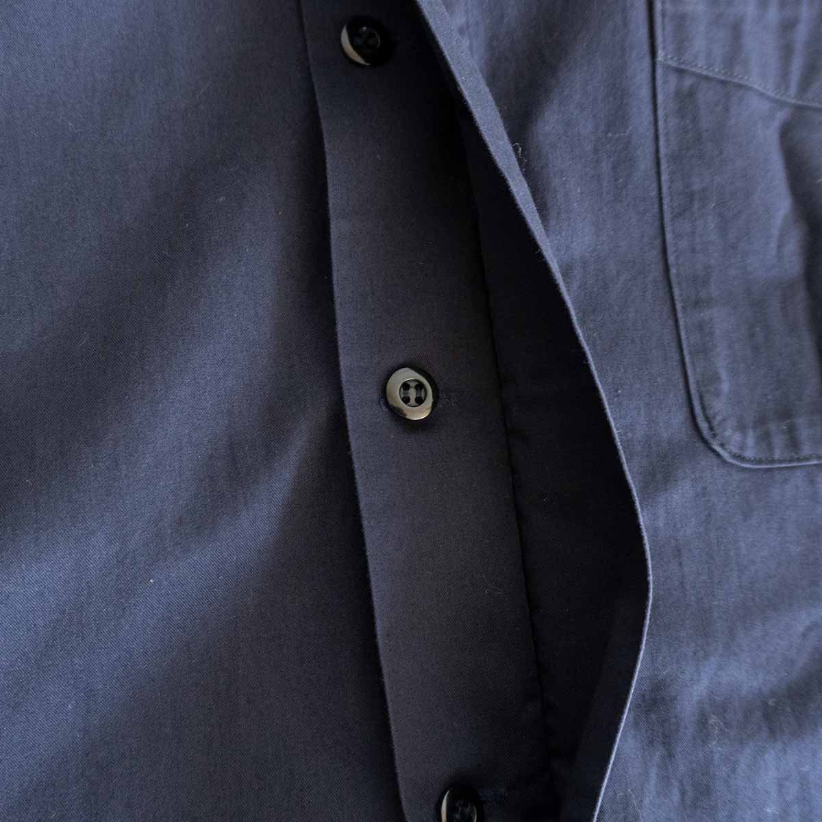 [ beautiful goods ]Y\'s for men[ big Silhouette cotton shirt ] navy YOHJI YAMAMOTO Yohji Yamamoto 2405088