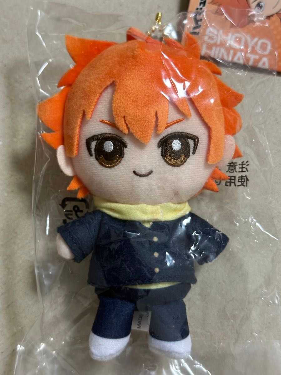 ハイキュー 日向翔陽 Chibiぬいおすわりマスコット 烏野高校 ハイキュー 日向翔陽 Chibiぬいおすわりマスコット 烏野高校
