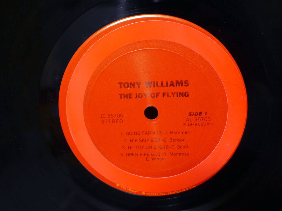 Tony Williams(トニー・ウィリアムス)～The Joy of Flying、米盤「LP」_画像5