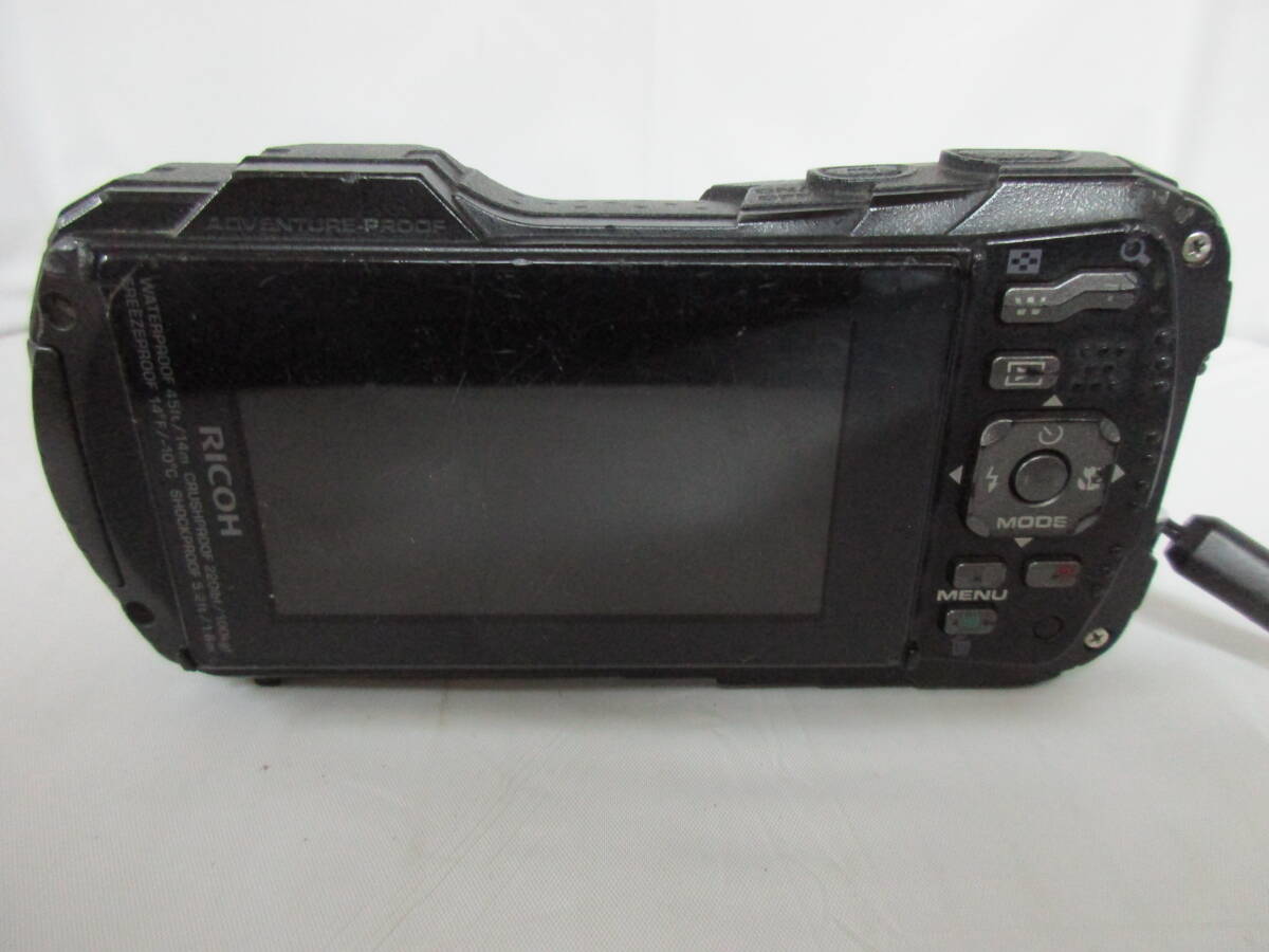 T4-60 RICOH( Ricoh ) цифровая камера [WG-60 / R02090] с коробкой красный / оттенок красного водонепроницаемый пыленепроницаемый ударопрочный 