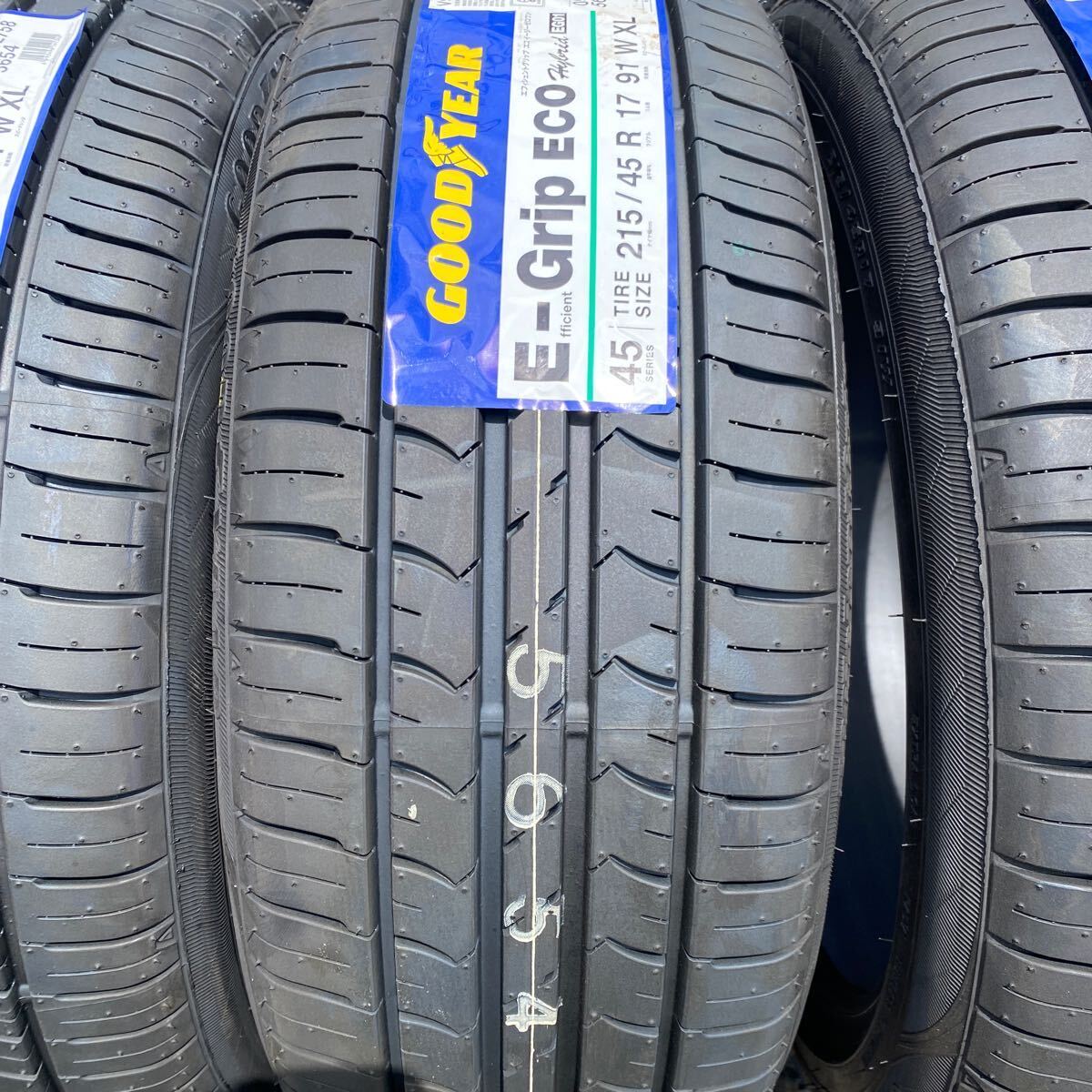 23 год производства 215/45R17 GOODYEAR E-Grip ECO EG01 новый товар не использовался товар 