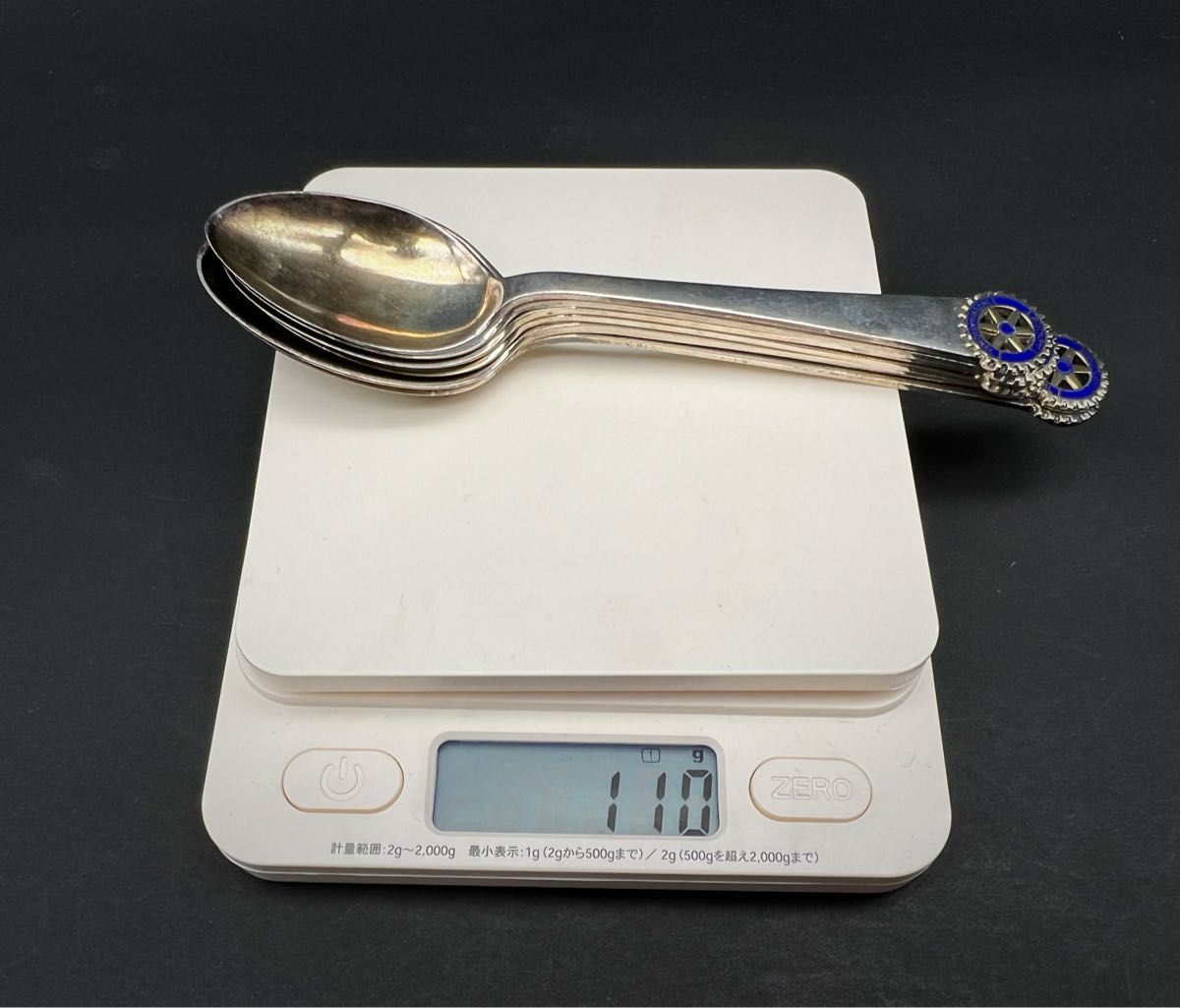希少品 純銀 ROTARY INTERNATIONAL 銀製スプーン6本 110g SILVER 希少品 純銀 ROTARY INTERNATIONAL 銀製スプーン6本 110g SILVER