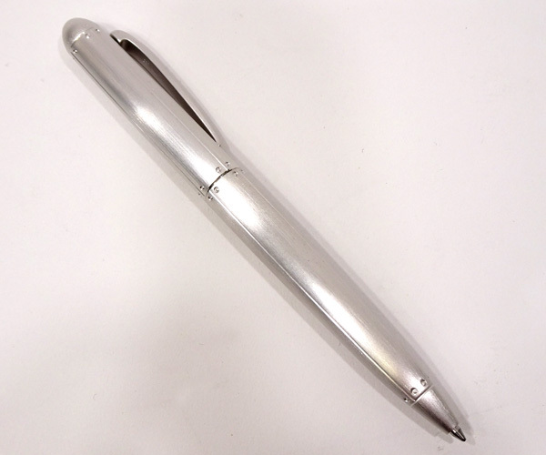 [ quality KONI si][Tiffany&Co./ Tiffany ] ballpen silver color black ink stationery writing implements case attaching [ postage included ]k3268m