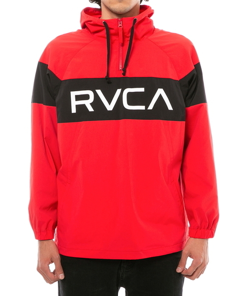 「RVCA」 ブルゾン SMALL レッド メンズ_画像1