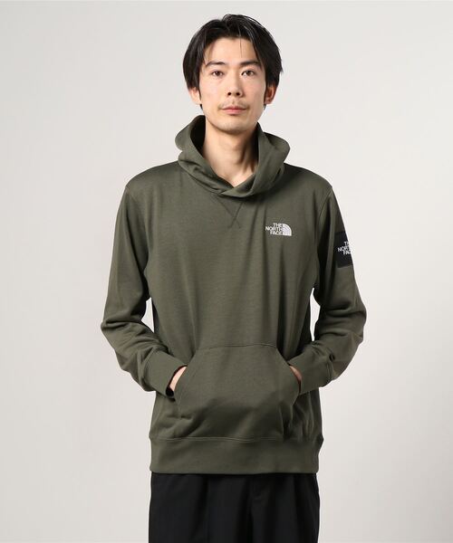 「THE NORTH FACE」 プルオーバーパーカー S オリーブ メンズ_画像1