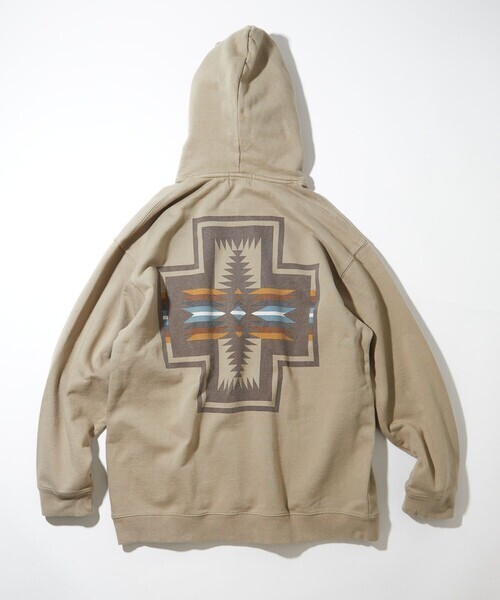 「PENDLETON」 プルオーバーパーカー MEDIUM ベージュ メンズ_画像1