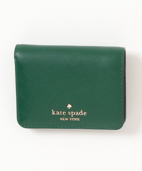 「kate spade new york」 財布 ONESIZE グリーン レディース_画像1