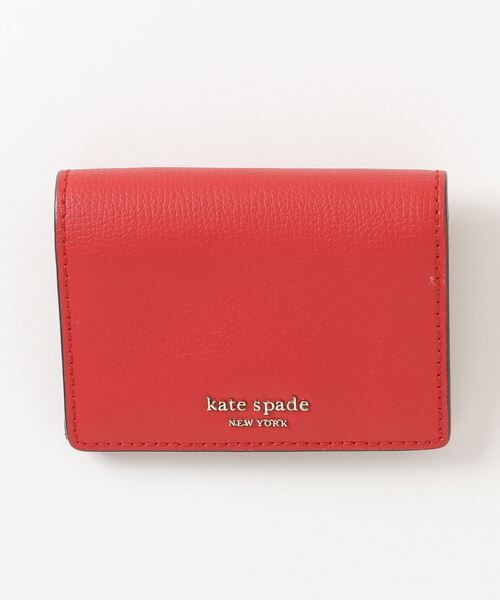 「kate spade new york」 ワンポイント財布 - レッド レディース_画像1