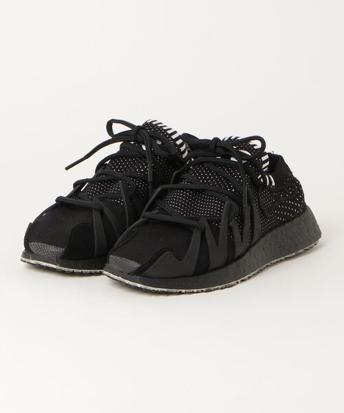 「Y-3」 ローカットスニーカー 24.0cm ブラック メンズ_画像1