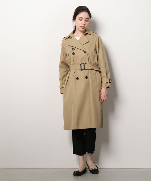 「B:MING by BEAMS」 トレンチコート SMALL ベージュ レディース_画像1