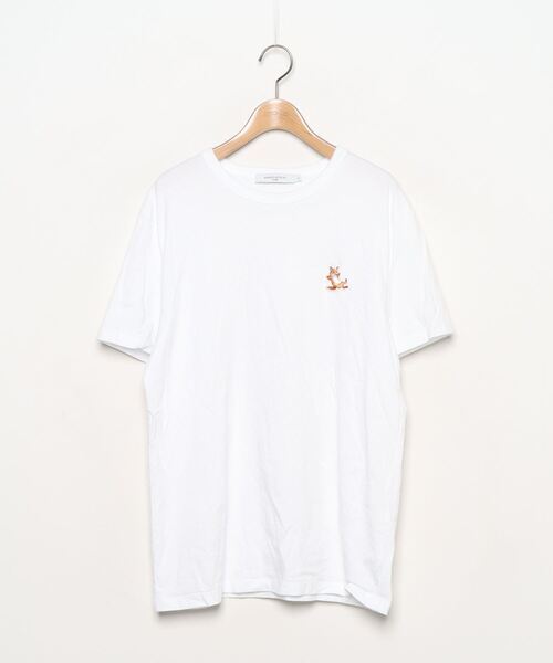 「Maison Kitsune」 半袖Tシャツ M ホワイト系その他 メンズ_画像1