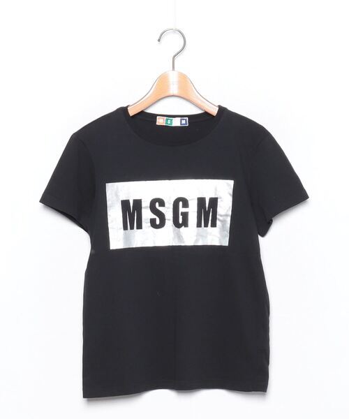 「MSGM」 半袖Tシャツ X-SMALL ブラック レディース_画像1