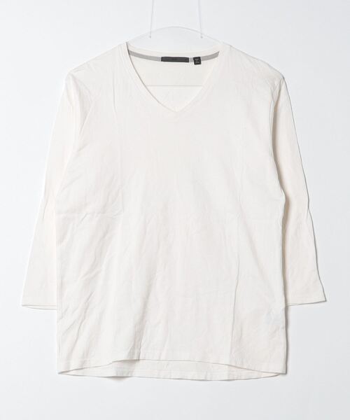 「HARE」 7分袖Tシャツ M ホワイト メンズ_画像1