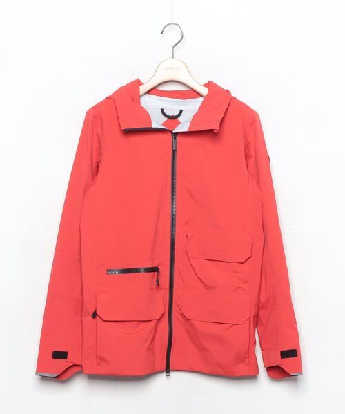 「CANADA GOOSE」 ワンポイントブルゾン X-SMALL レッド レディース_画像1