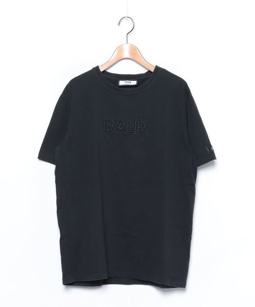 「BALR.」 半袖Tシャツ MEDIUM ブラック メンズ_画像1