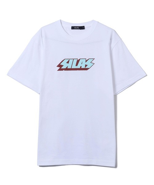 「SILAS」 半袖Tシャツ MEDIUM ホワイト メンズ_画像1