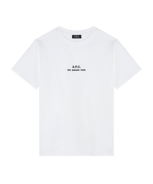 「A.P.C.」 半袖Tシャツ X-SMALL ホワイト メンズ_画像1