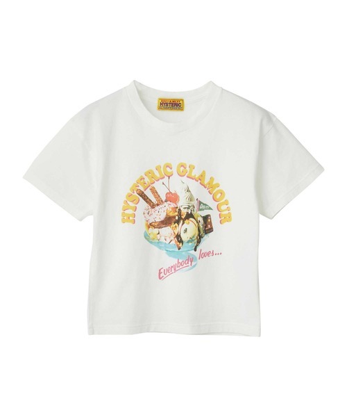 「HYSTERIC GLAMOUR」 半袖Tシャツ FREE ベージュ レディース_画像1