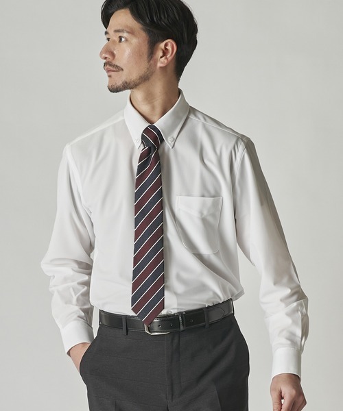 「TETE HOMME」 長袖シャツ LARGE ホワイト メンズ_画像1