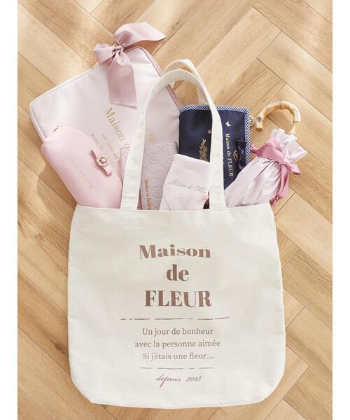 「Maison de FLEUR」 トートバッグ FREE アイボリー レディース_画像1