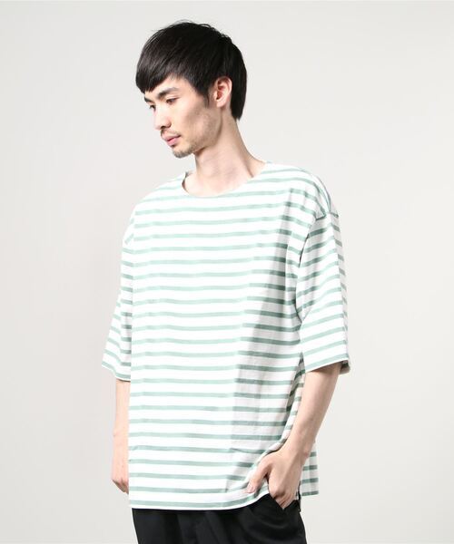 「green label relaxing」 半袖Tシャツ MEDIUM ケリー メンズ_画像1