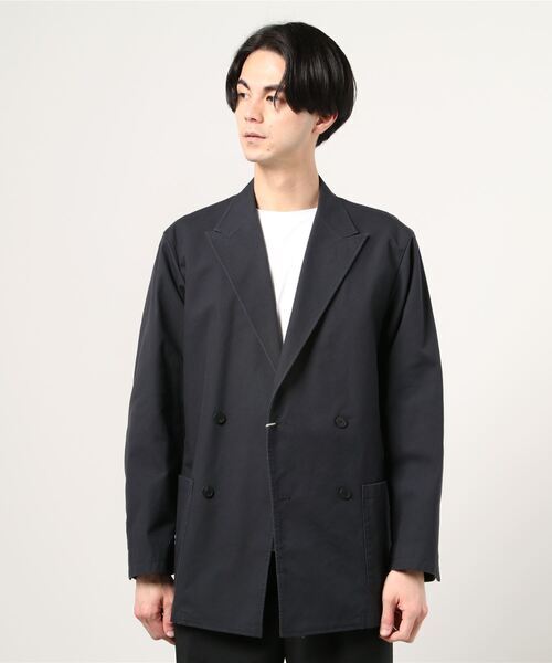 「Steven Alan」 テーラードジャケット X-LARGE ダークグレー メンズ_画像1