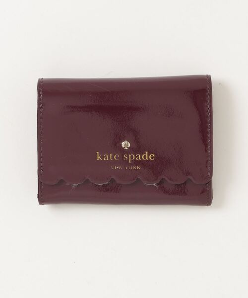 「kate spade new york」 ビジュー財布 - パープル レディース_画像1