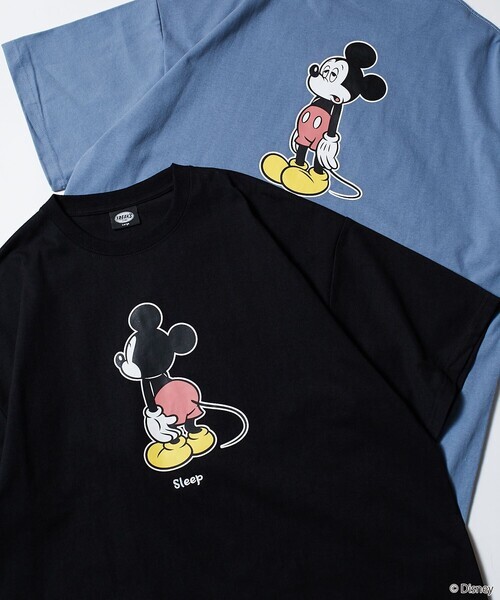 「FREAK'S STORE」 半袖Tシャツ「Disneyコラボ」 SMALL ブラック メンズ_画像1