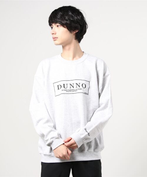 「Steven Alan」 スウェットカットソー「Dunnoコラボ」 X-LARGE ライトグレー メンズ_画像1