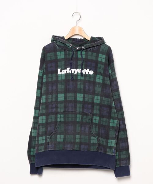 「Lafayette」 プルオーバーパーカー X-LARGE グリーン メンズ_画像1