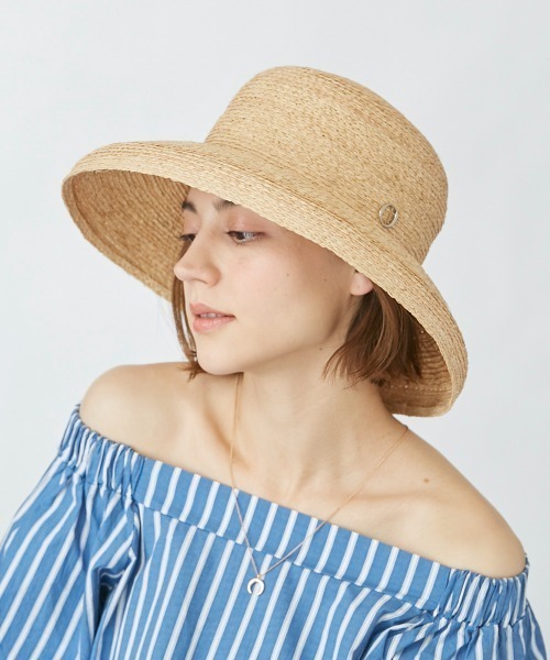 「Chapeau d' O」 ストローハット M/57.5cm ナチュラル レディース_画像1