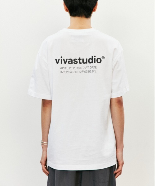 「VIVASTUDIO」 半袖Tシャツ X-LARGE ホワイト メンズ_画像1