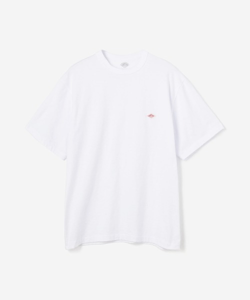 「DANTON」 半袖Tシャツ 38 ホワイト メンズ_画像1