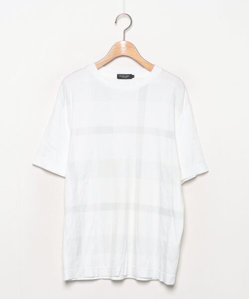 「BLACK LABEL CRESTBRIDGE」 半袖Tシャツ M オフホワイト メンズ_画像1