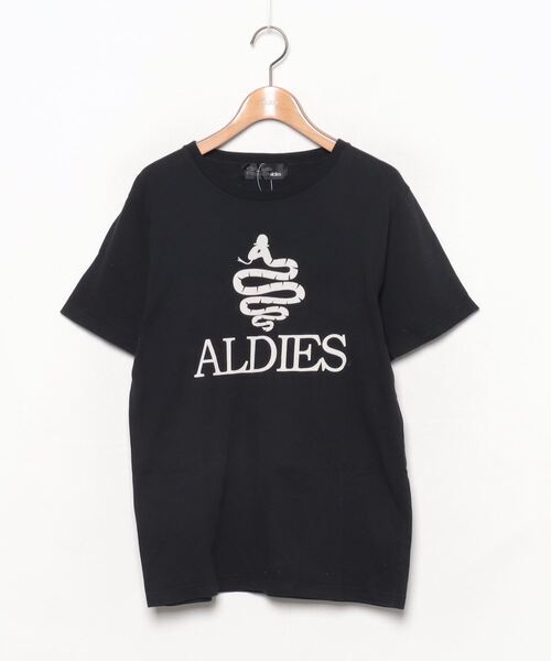 「ALDIES」 半袖Tシャツ SMALL ブラック系その他2 メンズ_画像1