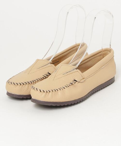 「Minnetonka」 シューズ 6.5 シャンパン レディース_画像1