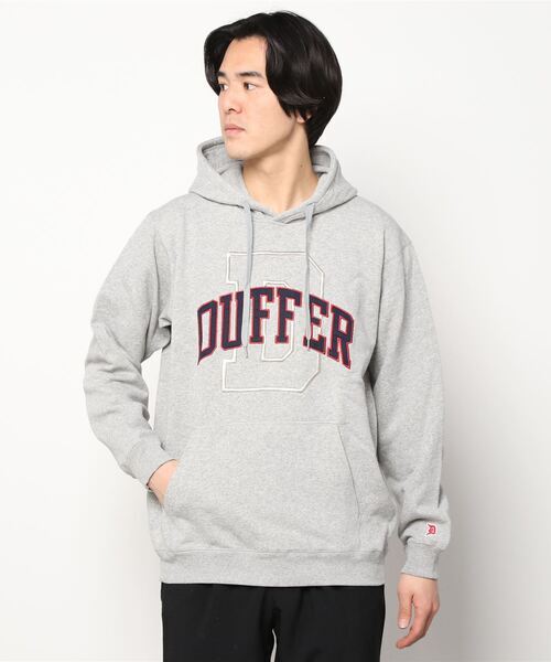 「The DUFFER of ST.GEORGE」 プルオーバーパーカー MEDIUM グレー メンズ_画像1