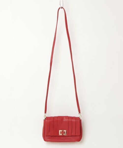 「ANYA HINDMARCH」 ショルダーバッグ - レッド レディース_画像1