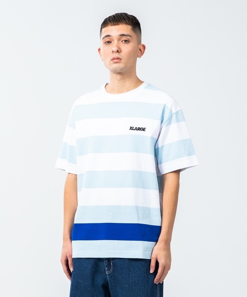 「XLARGE」 半袖Tシャツ L ライトブルー メンズ_画像1