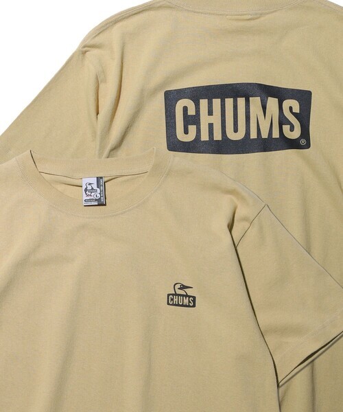 「FREAK'S STORE」 「chums」半袖Tシャツ MEDIUM ベージュ メンズ_画像1