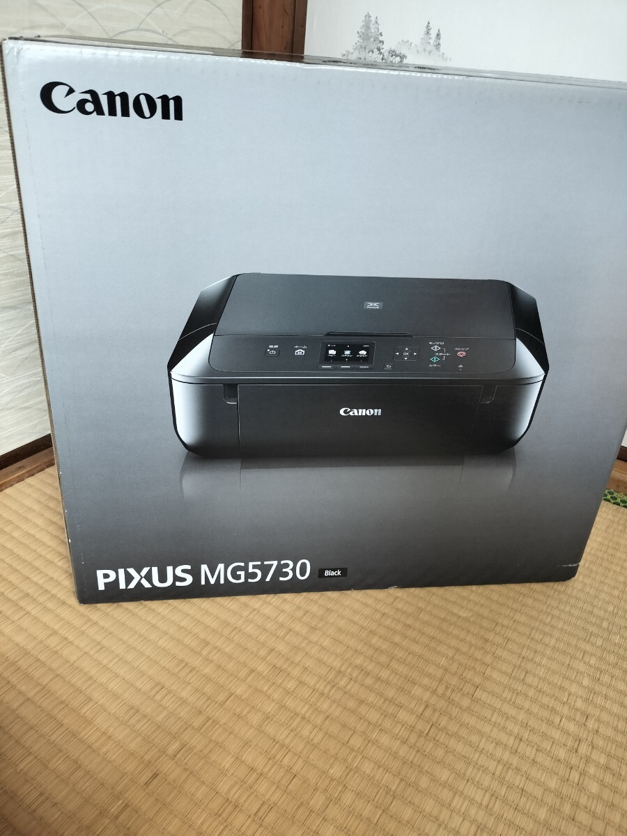 新品未開封貴重品の Canon キヤノン PIXUS MG5730 インクジェットプリンター キャノン 複合機_画像4