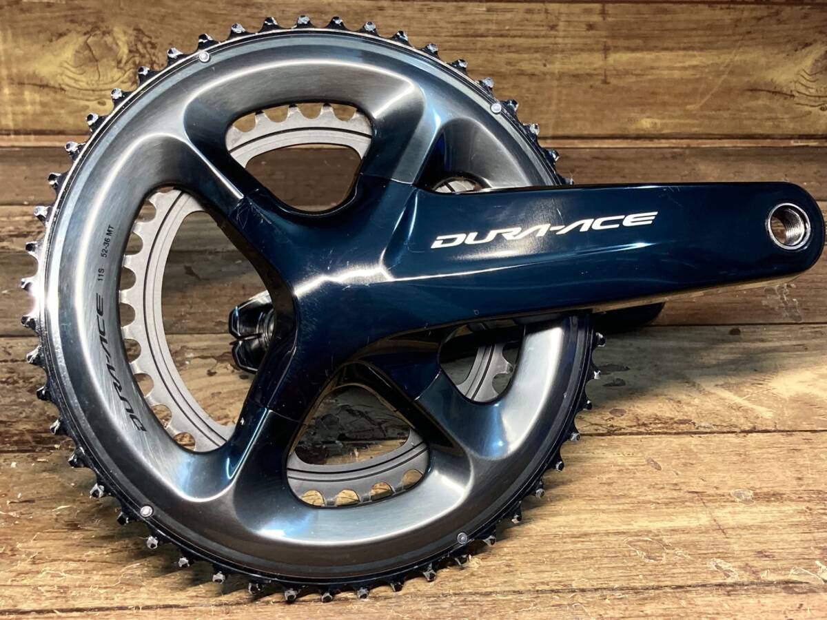 でおすすめアイテム。 HU565 左アーム4iiiiパワーメーター付き 172.5mm 52/36T クランクセット FC-R9100 DURA-ACE デュラエース SHIMANO シマノ クランク