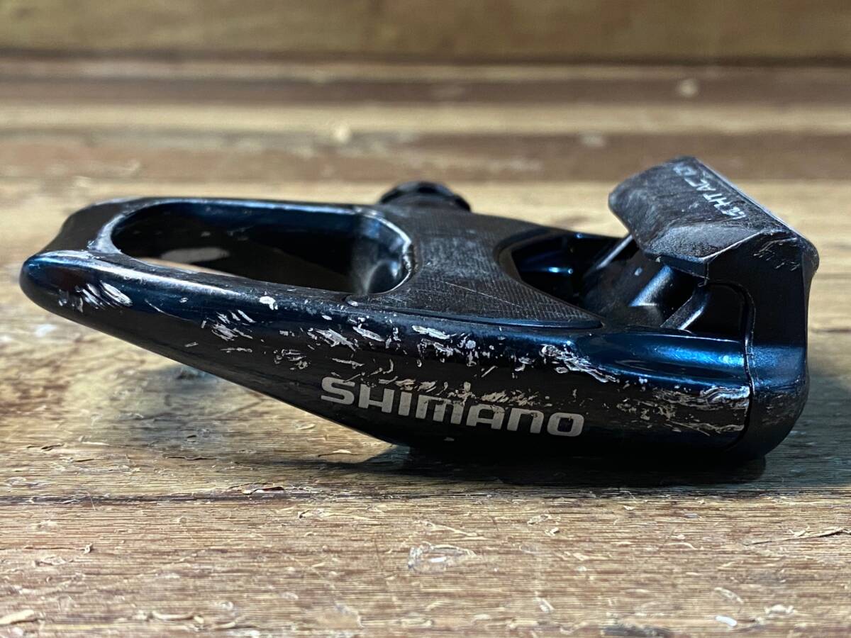 HT389 シマノ SHIMANO ライトアクション LIGHT ACTION PD-R540 SPD-SL ビンディングペダル 軸回転良好_画像6