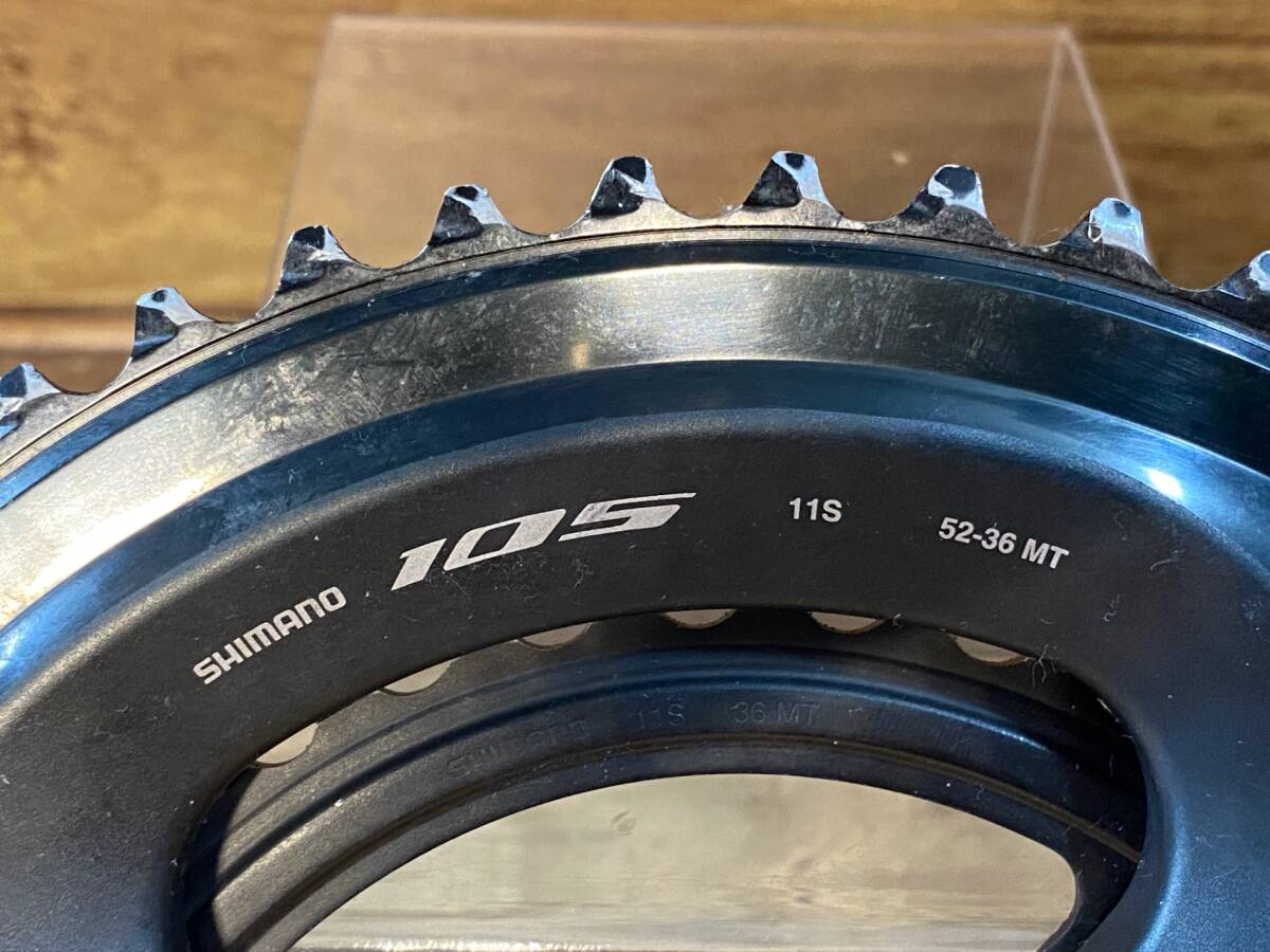 HU812 シマノ SHIMANO 105 FC-R7000 チェーンリングセット 52/36T_画像2