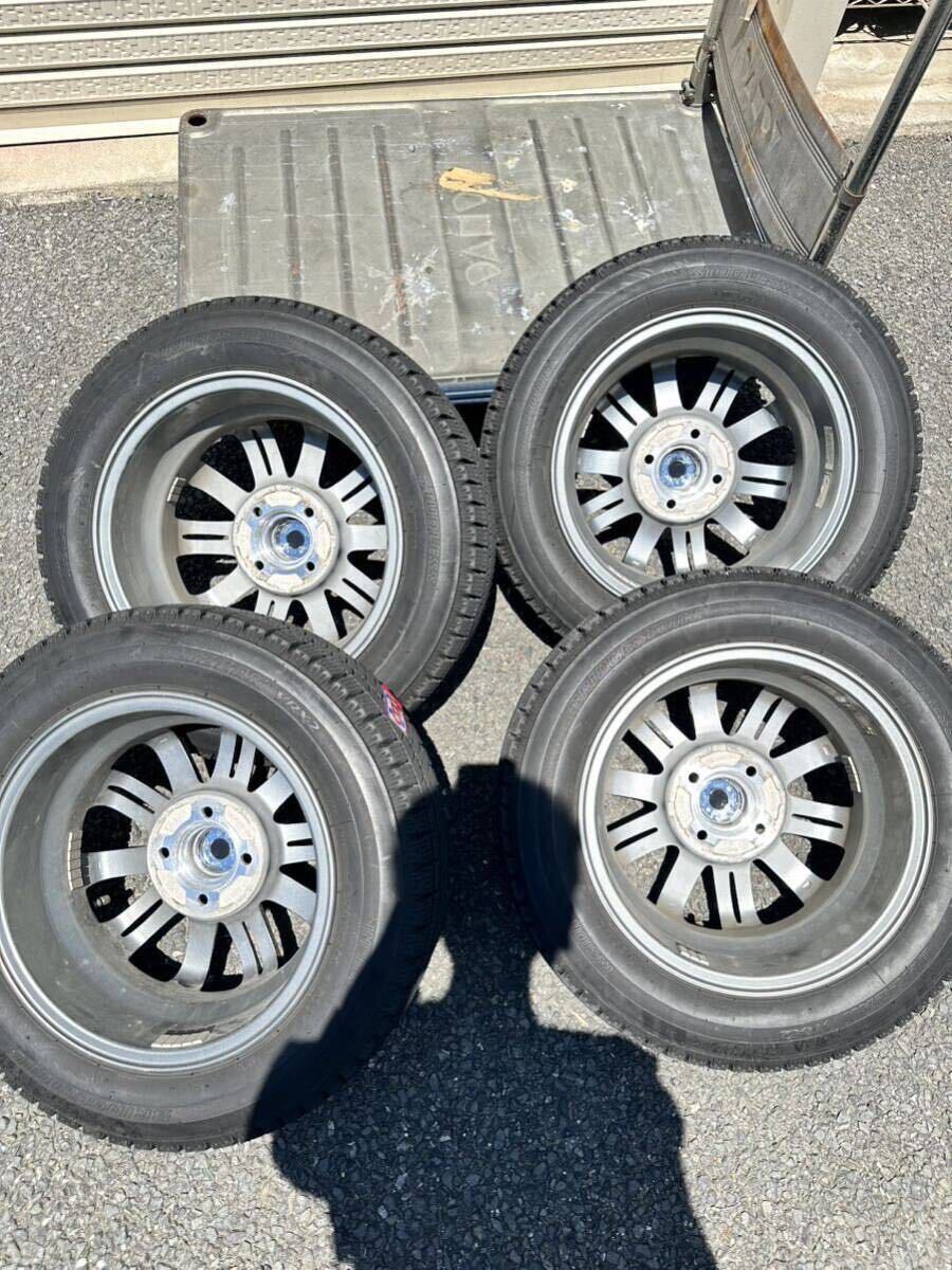 [1 jpy start ]165/65R14 Toyota Roo mi- for studdless tires 