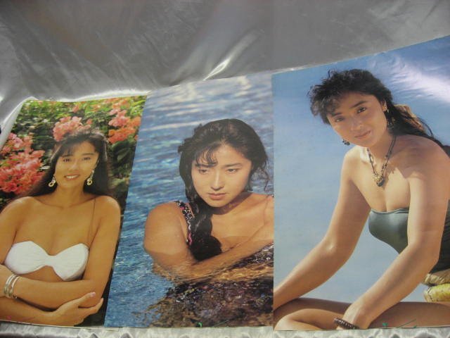  Asano Yuko купальный костюм календарь вырезки 3 листов текущее состояние товар 