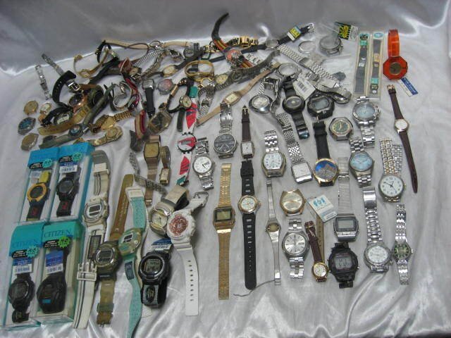 腕時計 時計 パーツ メンズ レディース G-SHOK Baby-G SEIKO CASIO CITIZEN など 大量 まとめ売り 約3.5kg 現状品_画像1